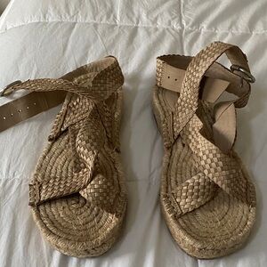 Sam Edelman Tan Braided Espadrilles